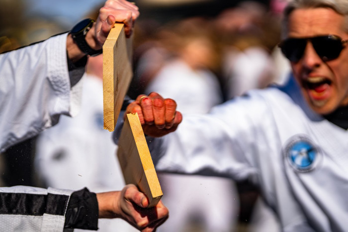 Salten TKD knusing i borgertoget